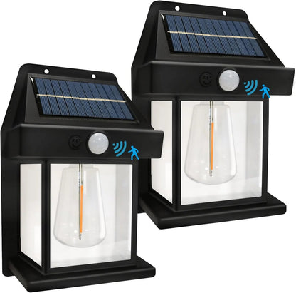 Solar Wall Lantern for entrances and gardens
